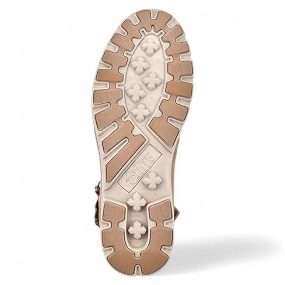 Women's Cliffs Kaylee Bootie by Cliffs in Tan Fabric - Picture 6 of 6